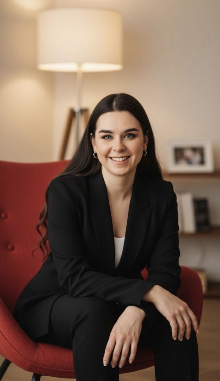 Dr. Karolina Meyer in her office